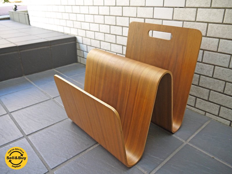 オフィー offi マガジンラック ウォールナット プライウッド Eric