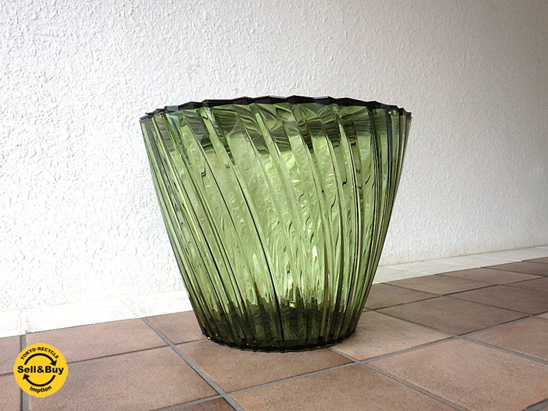 カルテル Kartell スパークルL テーブル SPARKLE-L Table 未使用 極美品 セージグリーン サイドテーブル 収納ケース 参考価格:¥38,340- 吉岡 徳仁 デザイン ◇