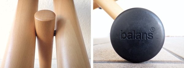 ヴァリエール Varier by ストッケ STOKKE マルチバランスチェア アジャスター&キャスター付き ノルウェー製 ブルー 参考価格:¥71,928- 北欧家具 姿勢矯正 ◇