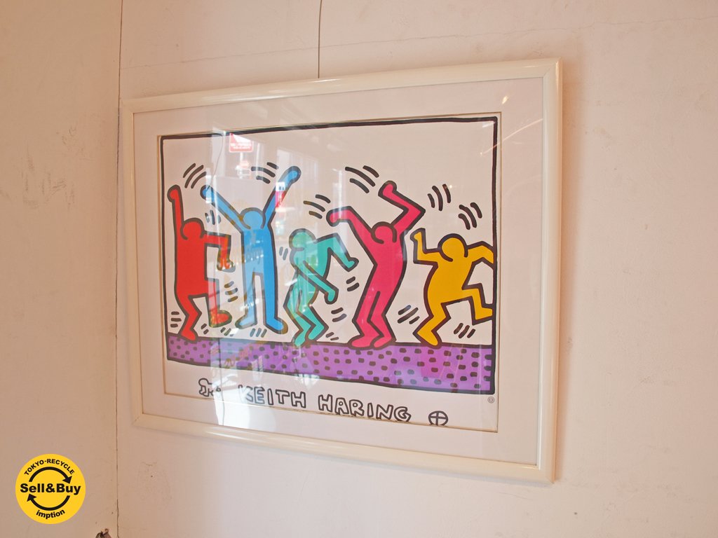 キース・ヘリング Keith Haring ダンサーズ Dancers ポスター アート ポップ ★