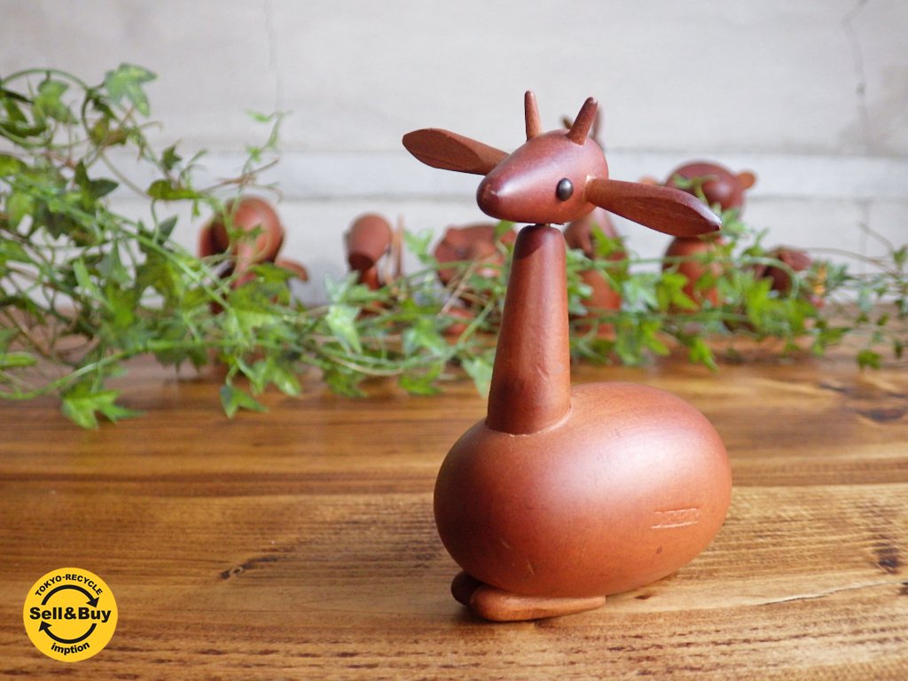 ロイヤルペット ROYALPET シカ DEER 木製玩具 ♪