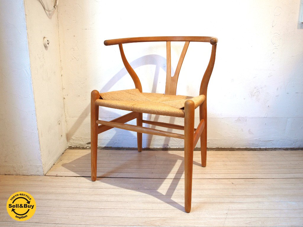 カールハンセン&サン Carl Hansen & Son Yチェア CH24 ハンス・J・ウェグナー ビーチ材 ソープフィニッシュ 廃盤 日本仕様 サイズ ★