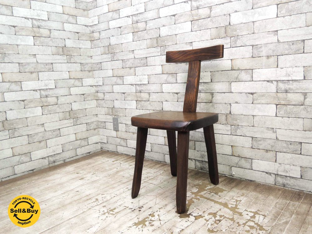 Mikko Nupponen オラヴィ・ハンニネン Olavi Hanninen ビンテージ JUHA チェア エルム無垢材 フィンランド 北欧家具 ●