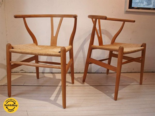 カールハンセン&サン Carl Hansen & Son CH24 Yチェア ハンス・J・ウェグナー Hans J. Wegner ビーチ材 日本仕様 サイズ A ★