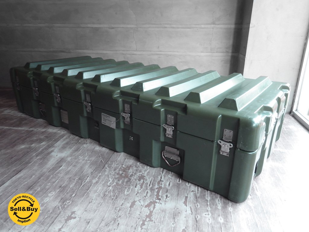 ハーディグ ケース HARDIGG CASES コンテナケース トランク 大型 キャスター付き 米軍 US 日本ではほぼお目にかかれない希少品!! ♪