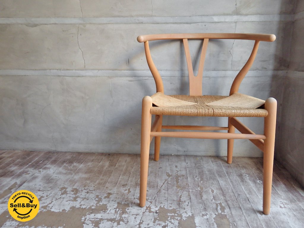 カールハンセン&サン Carl Hansen & son ビンテージ Yチェア CH24 ビーチ材 ハンスJウェグナー Hans J. Wener デンマーク C ♪