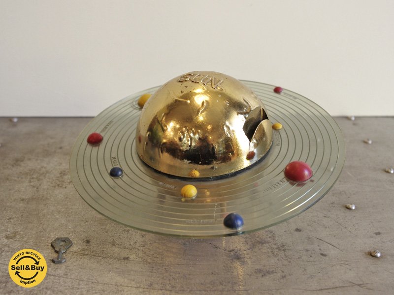 vacumet inc. プラネット バンク PLANET bank 貯金箱 鍵付き USビンテージ ●