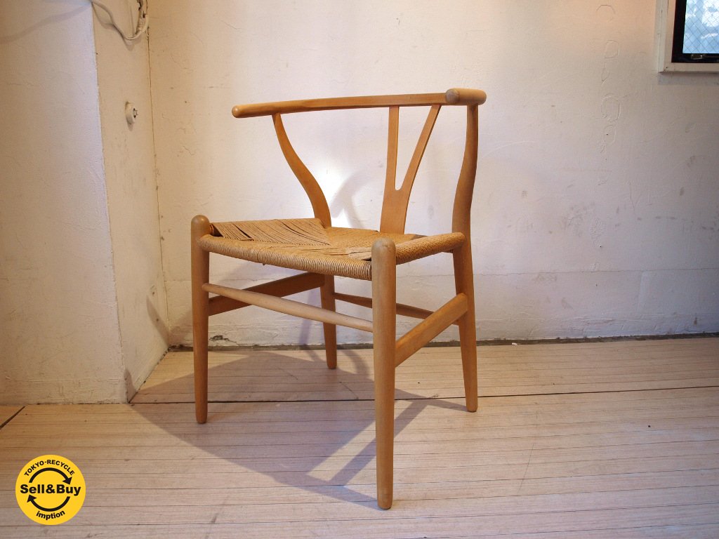 カール ハンセン & サン Carl Hansen & Son Yチェア CH24 ハンス・J・ウェグナー ビーチ材 ? 日本仕様の座面高 ★