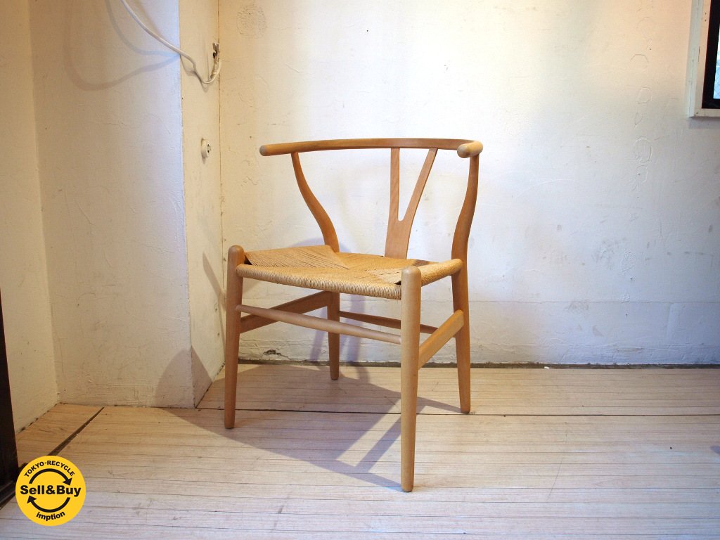 カール ハンセン & サン Carl Hansen & Son Yチェア CH24 ハンス・J・ウェグナー ビーチ材 ? 日本仕様の座面高 ★