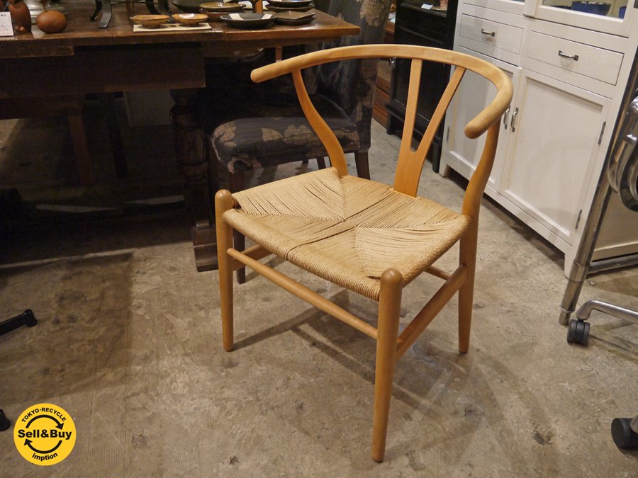 カール ハンセン & サン Carl Hansen & Son Yチェア CH24 ハンス・J・ウェグナー ビーチ材 日本仕様 サイズ ■