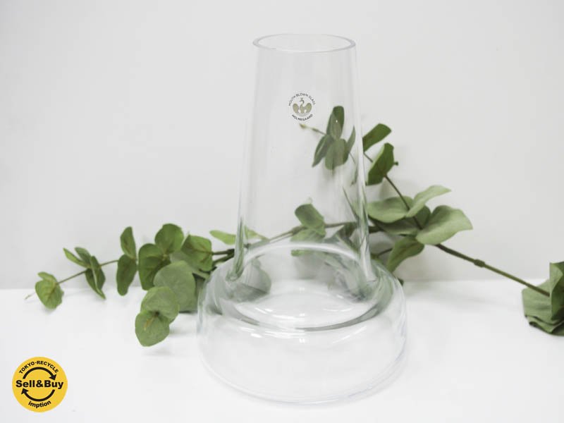ホルムガード Holmegaard フローラ Flora フラワーベース 花瓶 ルイーズ・キャンベル Louise Campbell クリア ●