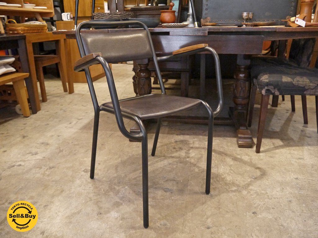 クラッシュゲート CRASH GATE ノットアンティークス Knot antiques フリッパー FLIPPER CHAIR スタッキング アームチェア 展示品 ■