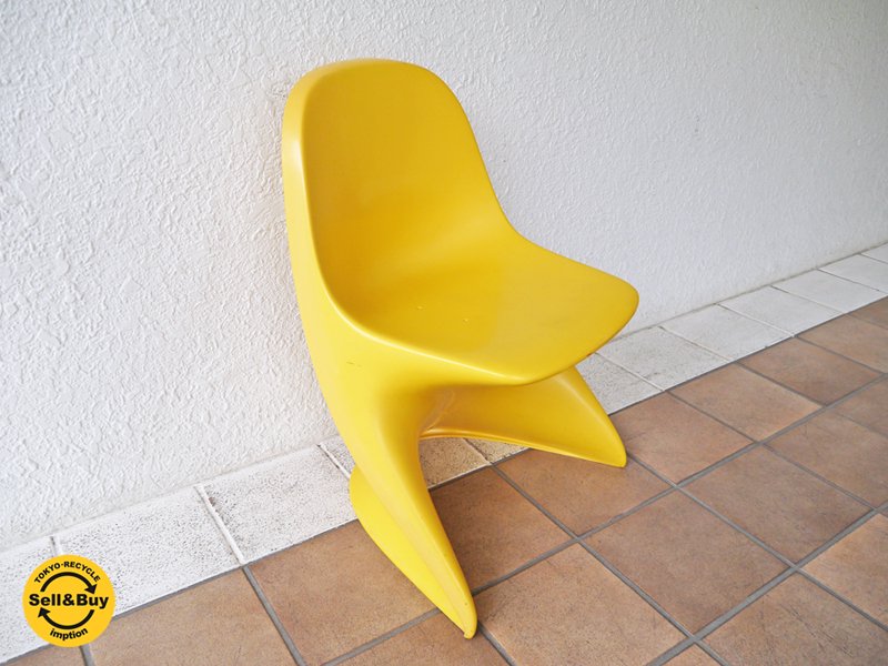 カサラ CASALA カサリノチェア Casalino1 Model2000 イエロー 1973年製 Alexander Begge ビンテージ スペースエイジ ミッドセンチュリー 西ドイツ製 ◇