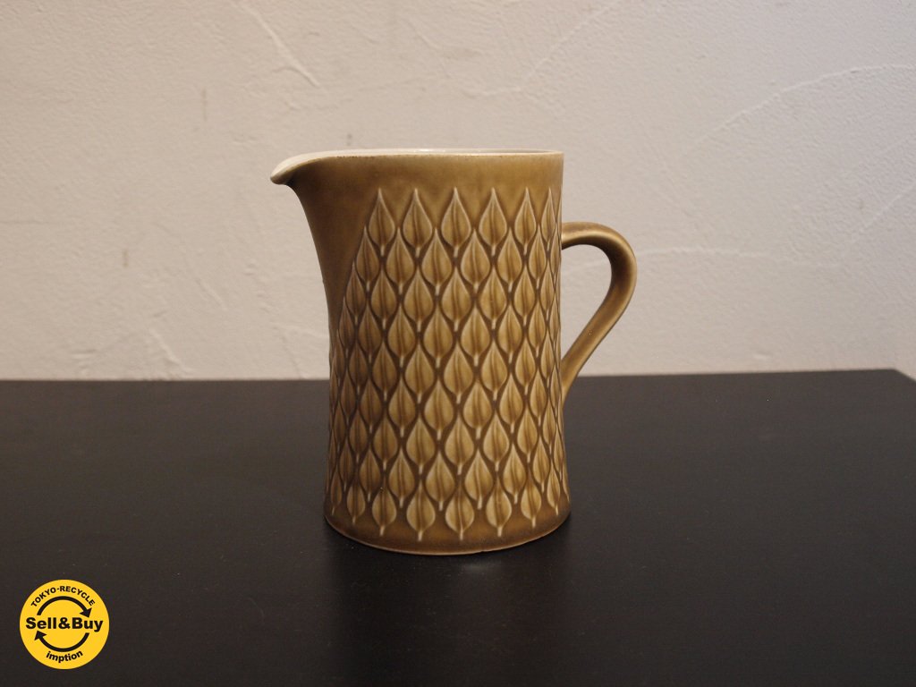 クロニーデン Kronjyden イェンス・H・クイストゴー Jens.H.Quistgaard レリーフ Relief ジャグ Jug ピッチャー デンマーク ★