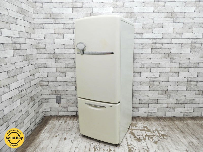 ナショナル National ウィル WiLL FRIDGE mini 162L 冷凍冷蔵庫 2003年製 NR-B162R-W 希少廃番 ●