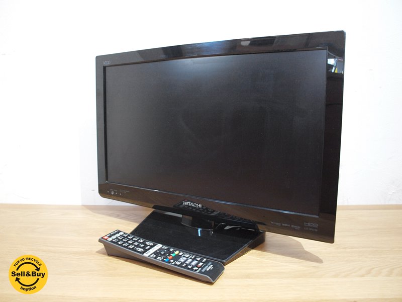 日立 HITACHI HDD320GB内蔵 デジタルハイビジョン 液晶テレビ ウー Wooo 22インチ L22-HP07 ★
