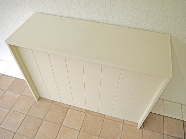 unico ウニコ 廃番人気シリーズ ユーキューブ U-CUBE キッチンカウンター アイボリー サイドボード キャビネット 白家具 フレンチカントリー ナチュラル系 シャビー&シック ◇