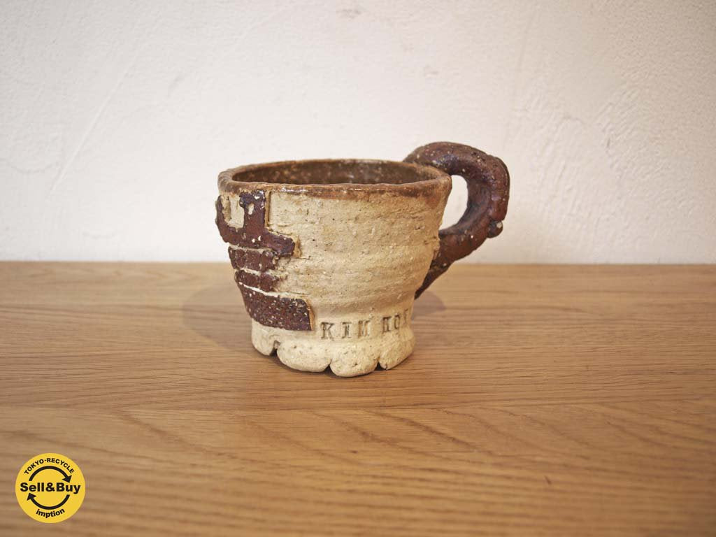 キム・ホノ KIMHONO マグカップ Mug 陶芸 現代人気作家 A ★