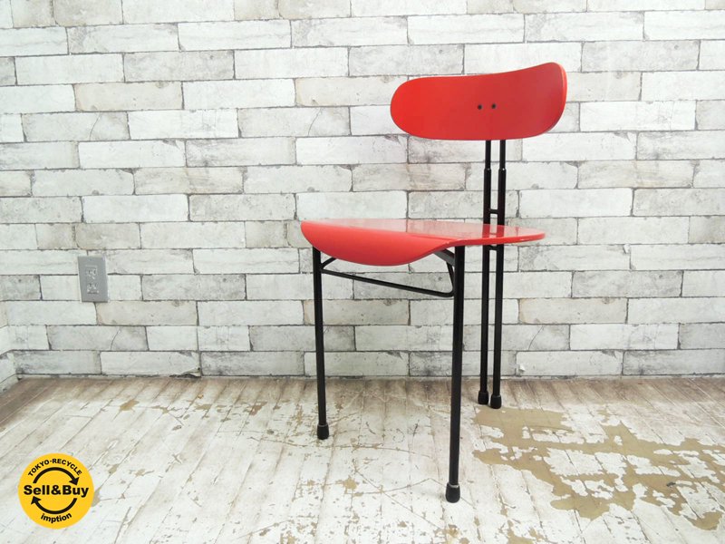クリーク Cidue スリー レッグ チェア Three Leg Chair サイドチェア イタリア モダンデザイン ●