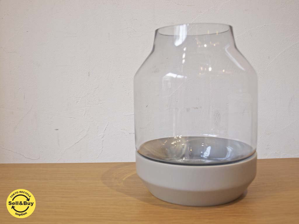 ムート MUUTO エレベーテッド ベース Elevated vase grey フラワーベース グレー 花瓶 北欧雑貨 ★