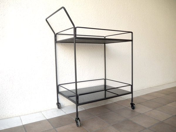 ノートルモンド NOTRE MONDE ディクソン バーカート DIXON BAR CART ザ・コンランショップ取扱 定価¥129,600- 展示品 キャスターラック トローリーワゴン ◇