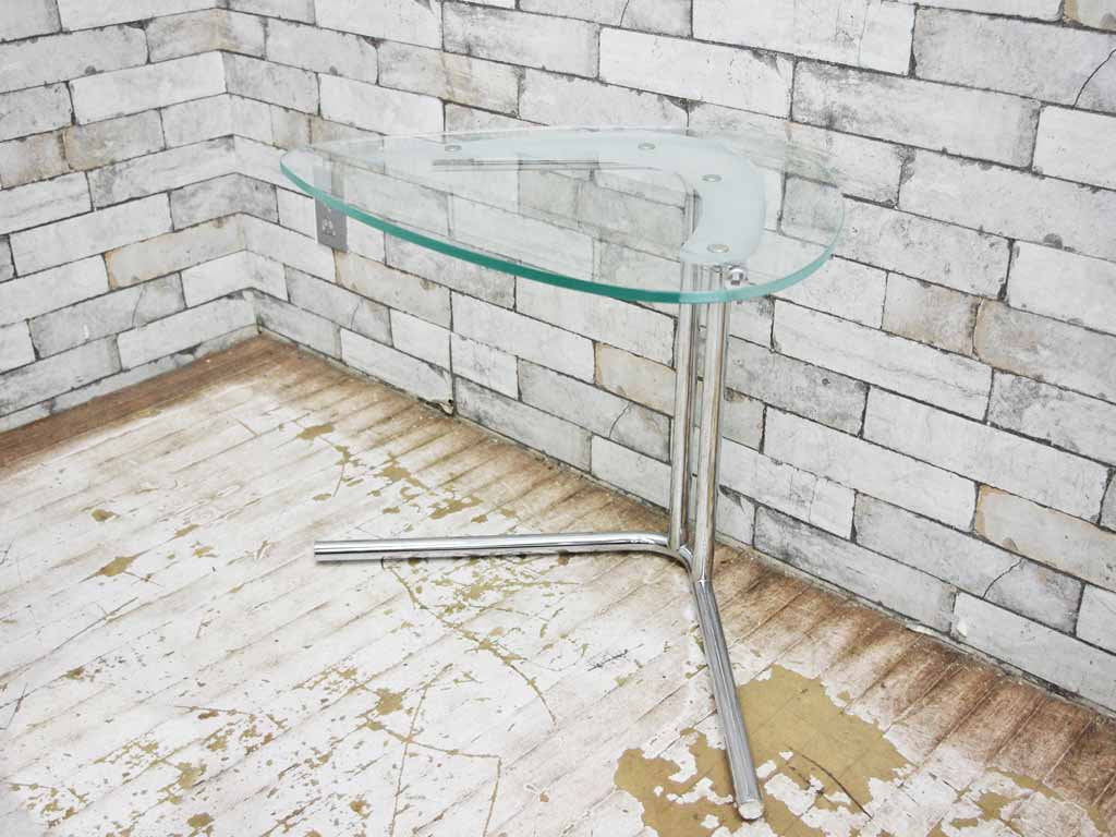 テクタ TECTA K22G SIDE TABLE ガラスサイドテーブル 定価9.3万円 ●