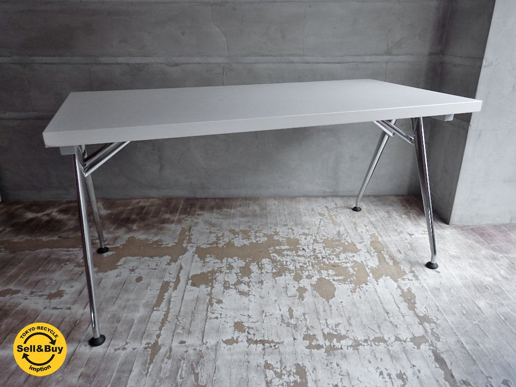 ヴィトラ vitra クリック Click 会議用テーブル 折りたたみ式 ソフトライト アルベルト・メダ Alberto Meda ♪