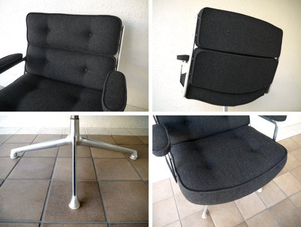 ハーマンミラー HermanMiller イームズ C&R.Eames 美品 タイムライフチェア エグゼクティブチェア ビンテージ 4本脚 & レアファブリック 参考価格¥562,680- ◇