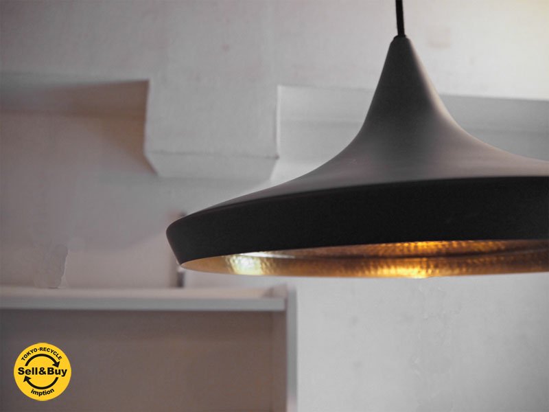 トム・ディクソン TOM DIXON ビートワイド BEAT WIDE ペンダントライト ブラック 定価¥75,600- 展示美品 ◇