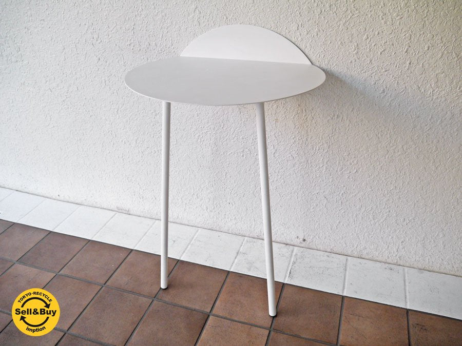 メニュー menu デンマーク Yeh Wall Table Tallタイプ ( サイドテーブル ウォールラック コンソールテーブル ) ホワイト 定価 \46,440- 北欧モダン ◇