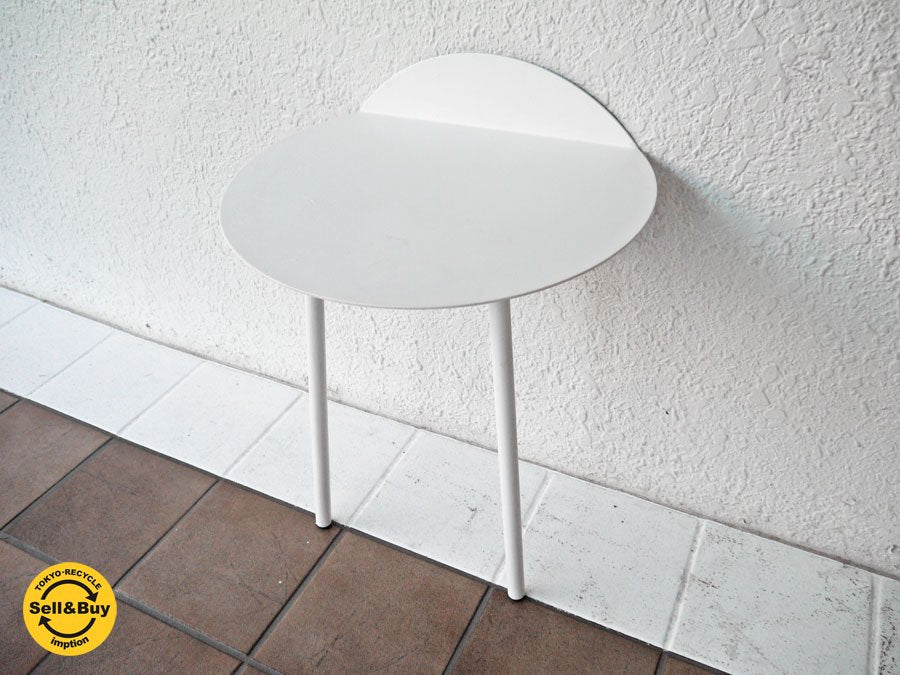 メニュー menu デンマーク Yeh Wall Table Lowタイプ ( サイドテーブル ウォールラック コンソールテーブル ) ホワイト 定価\32,400- 北欧モダン ◇