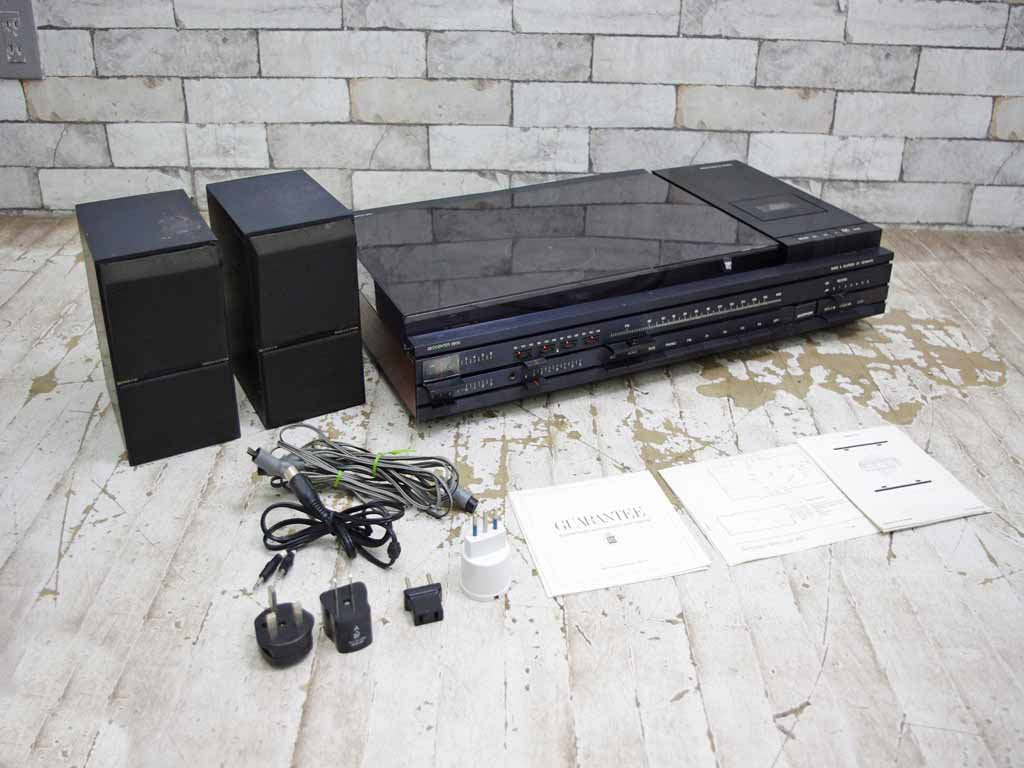 バング&オルフセン Bang & Olufsen ベオセンター BeoCenter3600 インテグレーテッドミュージックシステム BEOVOX C40 スピーカー ペア ビンテージ ジャンク品 ●