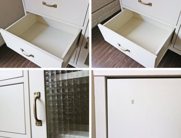 ウニコ unico ユーキューブ U-CUBE キャビネット アイボリー 廃番 希少 ◎