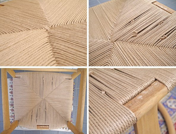 カール ハンセン & サン Carl Hansen & Son Yチェア CH24 オーク材 張替え済み ウィッシュボーンチェア ハンス・J・ウェグナー 日本仕様 A ■