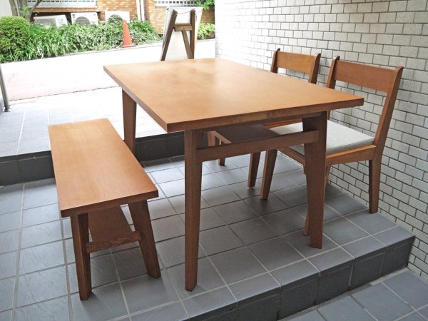 ウニコ unico コルソ corso ベンチ テーブル オーク材 廃番 北欧スタイル ■