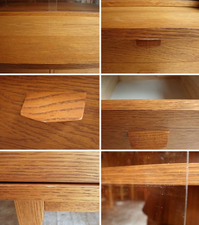 ウニコ unico クルト KURT カップボード キャビネット 食器棚 オーク材 北欧ヴィンテージスタイル ♪