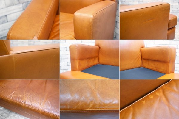 パシフィックファニチャーサービス PACIFIC FURNITURE SERVICE スタンダード A ソファ STANDARD A SOFA 2シーター 本革 セミオーダー品 ●