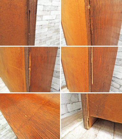 ジャパンビンテージ Japan Vintage 木味 ブックシェルフ 本棚 昭和レトロ 古道具★