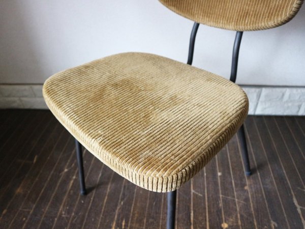 トラックファニチャー TRUCK FURNITURE SUTTO DINING CHAIR ダイニングチェア コーデュロイ×スチールフレーム ◎