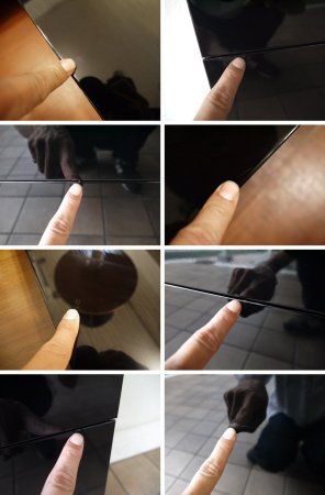 カッシーナ・イクスシー Cassina IXC. EDITION ロータス LOTUS 4ドロワーキャビネット W850 G.ブラック 美品 定価¥166,320- サイドボード チェスト ◇