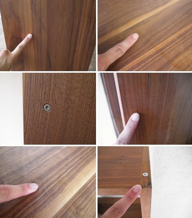 無印良品 MUJI スタッキングシェルフ 2列5段 + 追加ワイド5段 ウォールナット材 参考価格:¥61,800- ◇