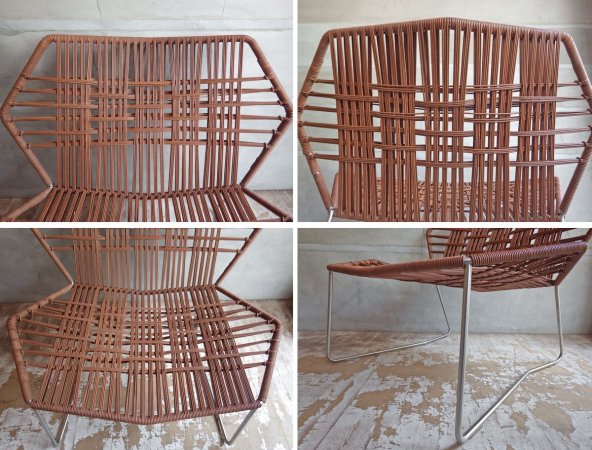 モローゾ moroso トロピカリア Tropicalia アームチェア ペーパーコード ラウンジチェア ♪
