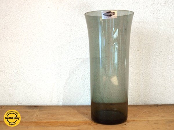 ヌータヤルヴィ Nuutajarvi #1725 タンブラー tumbler ガラス ブラウン カイ・フランク Kaj Franck B ★