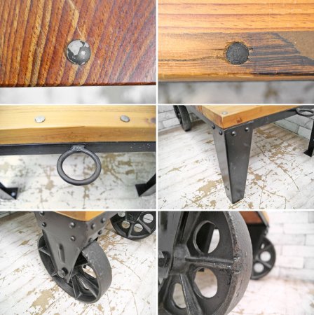 ジャーナルスタンダード Journal Standard Furniture ブルージュドリー BRUGES DOLLY ローテーブル 定価¥68,040- ●
