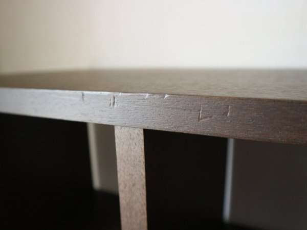 無印良品 MUJI オープンシェルフ 2×2 タモ材 ブラウン 棚 キャビネット ◎