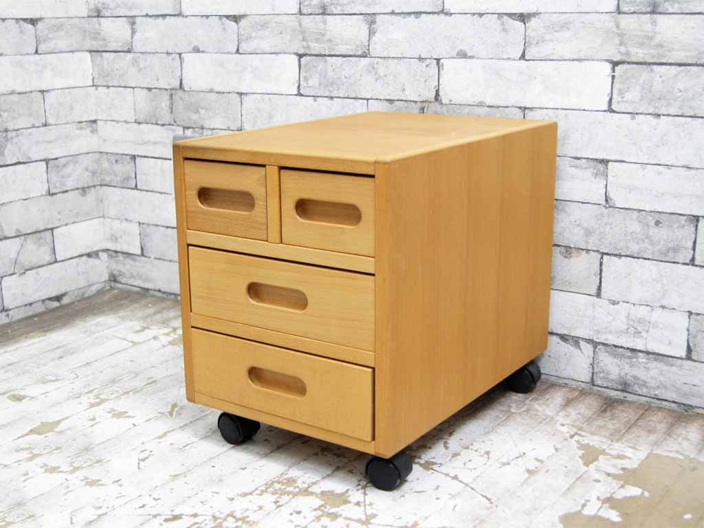フォルミオ Formio ブナ材 チェストワゴン デスクワゴン KF-03