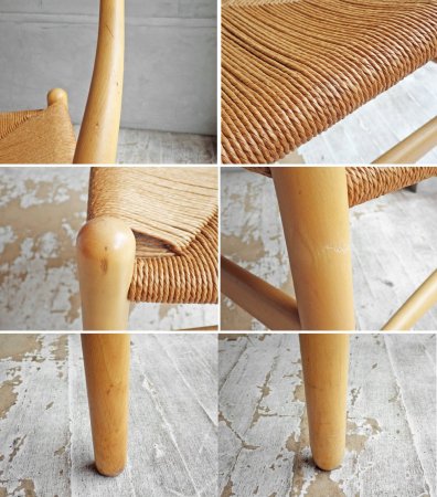 カール ハンセン & サン Carl Hansen & Son Yチェア CH24 ビーチ材 ウィッシュボーンチェア ハンス・J・ウェグナー 日本仕様 ラッカー仕上げ A♪