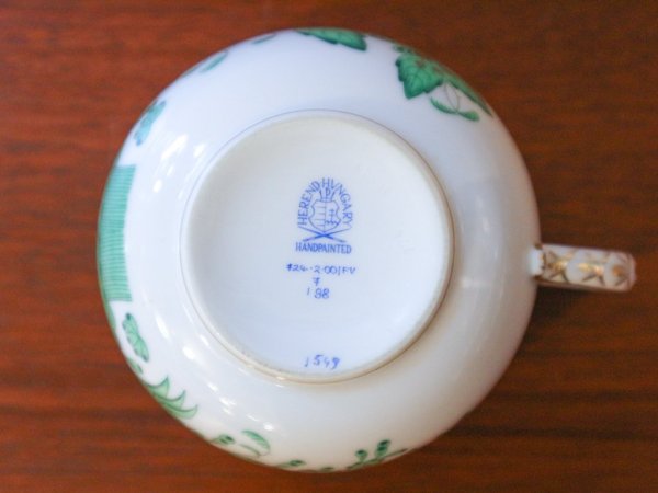 ヘレンド HEREND HVNGARY ハンドペイント C&S インドの華 ◎