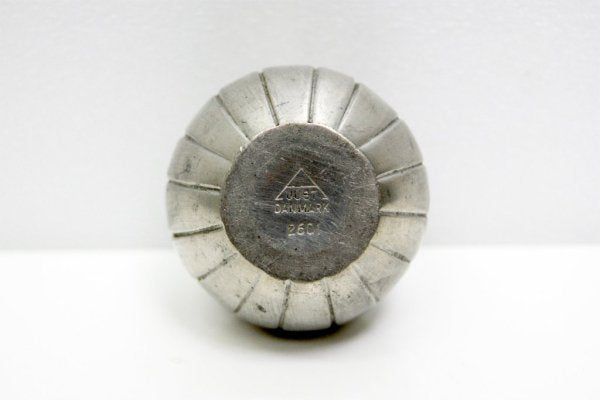 ユスト・アナセン Just Andersen ピューター 一輪挿し デンマーク製 30'sビンテージ ●