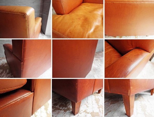 パシフィックファニチャーサービス PACIFIC FURNITURE SERVICE スタンダード A ソファ STANDARD A SOFA 1シーター 本革♪